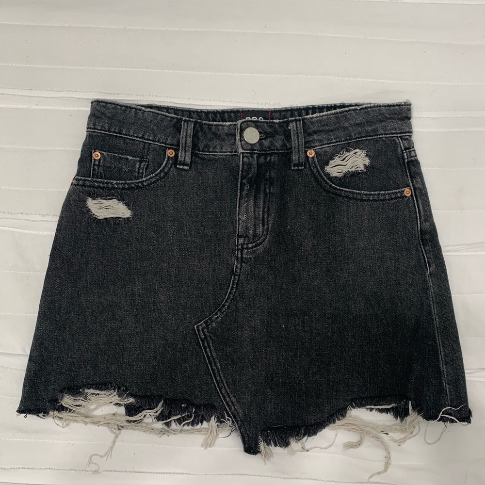 Urban Outfitters black jean skirt, size small